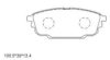 ASIMCO KD6715 Brake Pad Set, disc brake